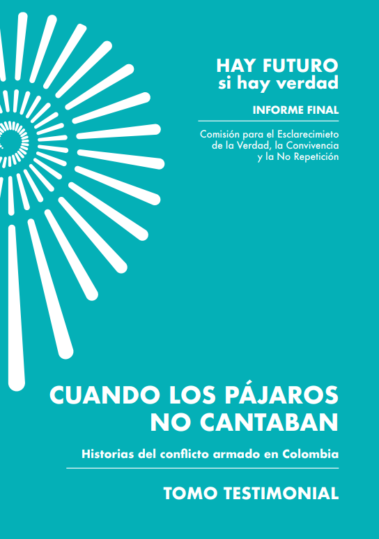 Portada del volumen testimonial 'Cuando los pájaros no cantaban'